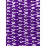 Pochampally Violet Cotton Ikat Fabric