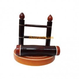 Etikoppaka Handcrafted Wooden Mobile Phone Stand
