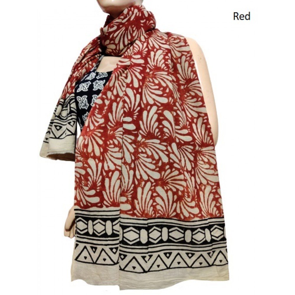 Indian Hand Block Printed Stoles